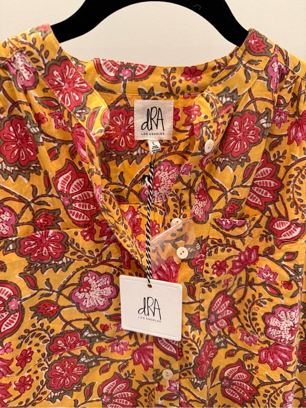 NWT dRA Floral Maxi Dress Size Large - Picture 4 of 9